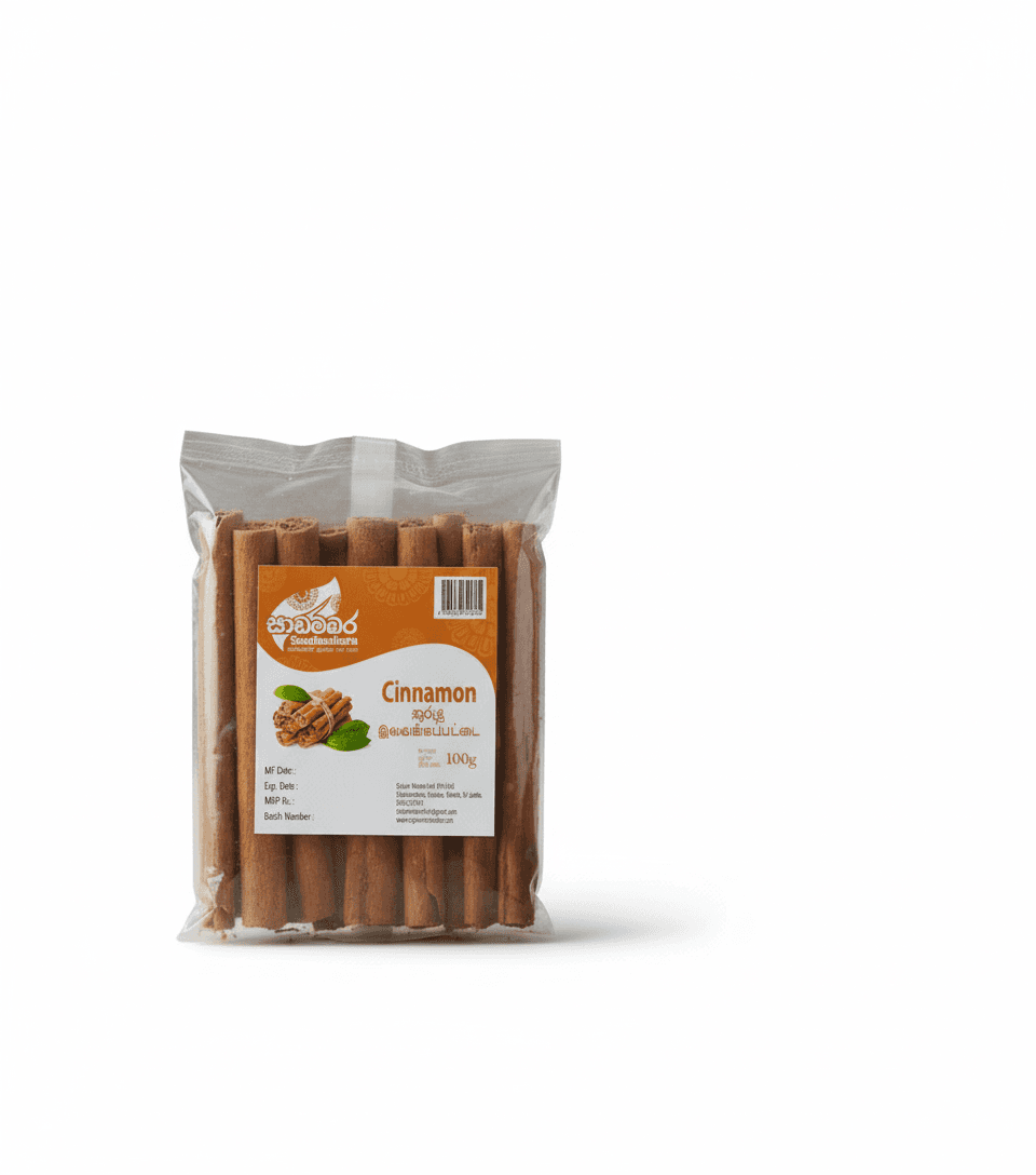 Saadambara Cinnamon Sticks (C5 Grade)